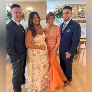 Jenny Yoo Pink Sweetheart Sundress Wedding